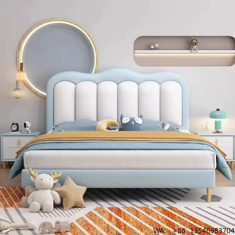 Baby Nursery Frames - سرير أطفال خشبي صلب بتصميم جانبي