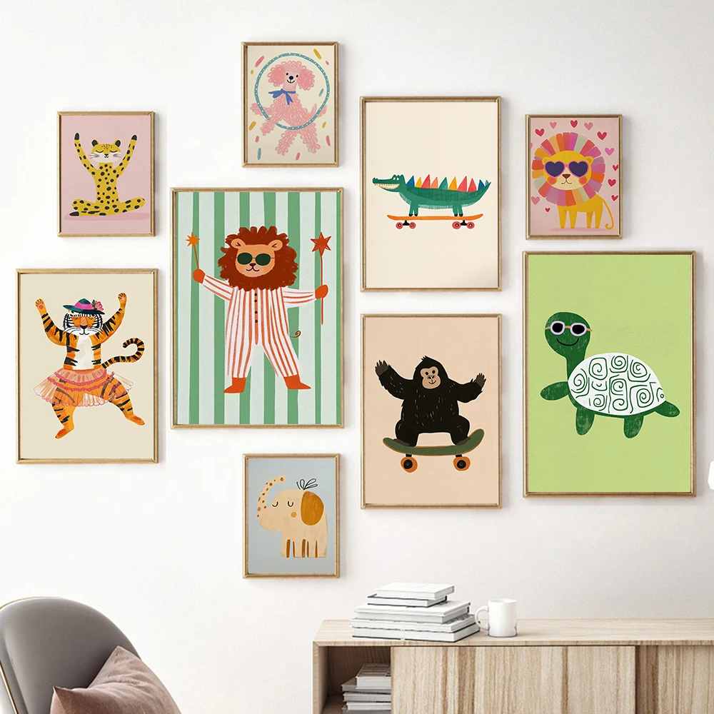(بدون إطار) ملصقات قماشية بسيط - مراجعة Baby Nursery Frames وسعره
