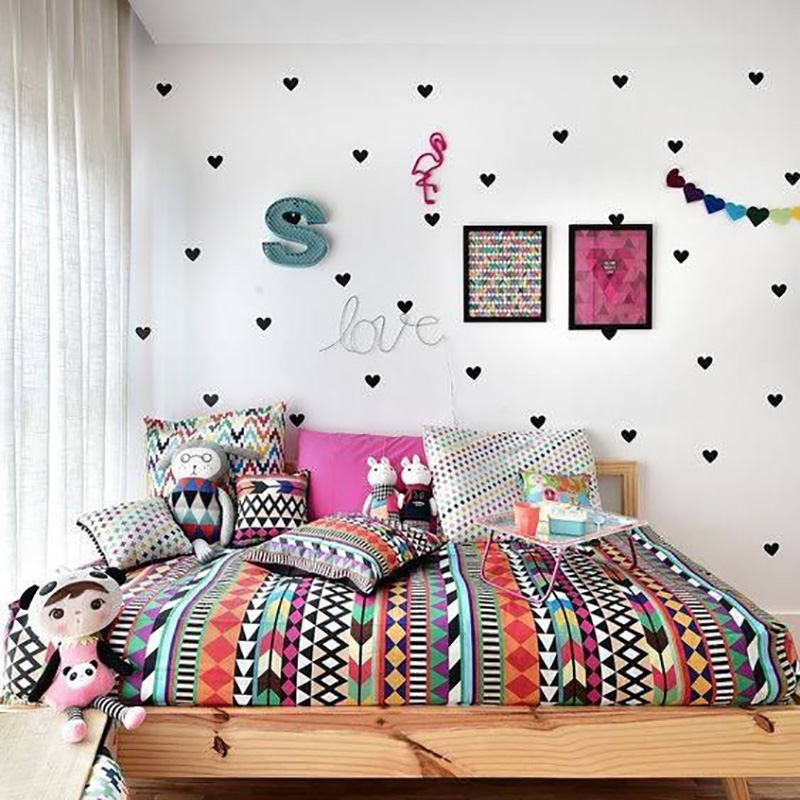 القلب غرفة الطفل ملصقات الزخرف - مراجعة Baby Nursery Decor Girl وسعره