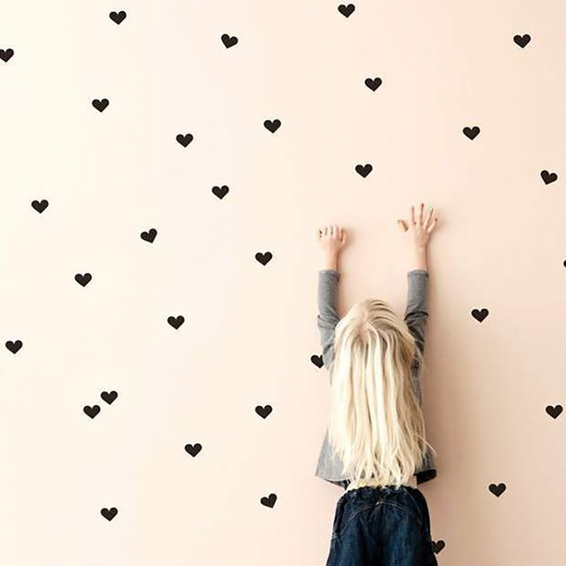 القلب غرفة الطفل ملصقات الزخرف - مراجعة Baby Nursery Decor Girl وسعره
