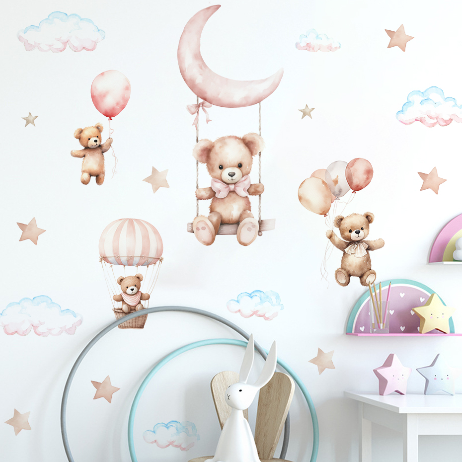 ملصقات حائط على شكل سحابة منطا - مراجعة Baby Nursery Boy وسعره