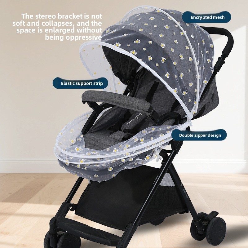 غطاء شبكي عالمي لعربة الأطفال  - مراجعة Baby Nursery Trolley وسعره