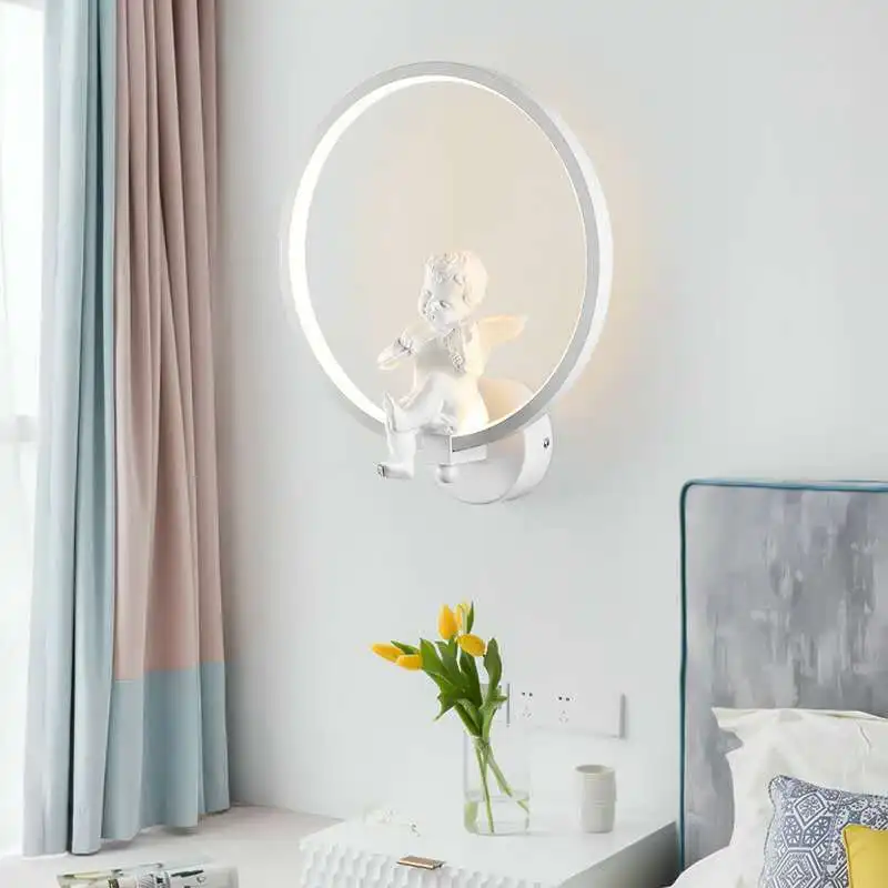 مصباح جداري على شكل ملاك بتصمي - مراجعة Baby Nursery Wall Lights وسعره