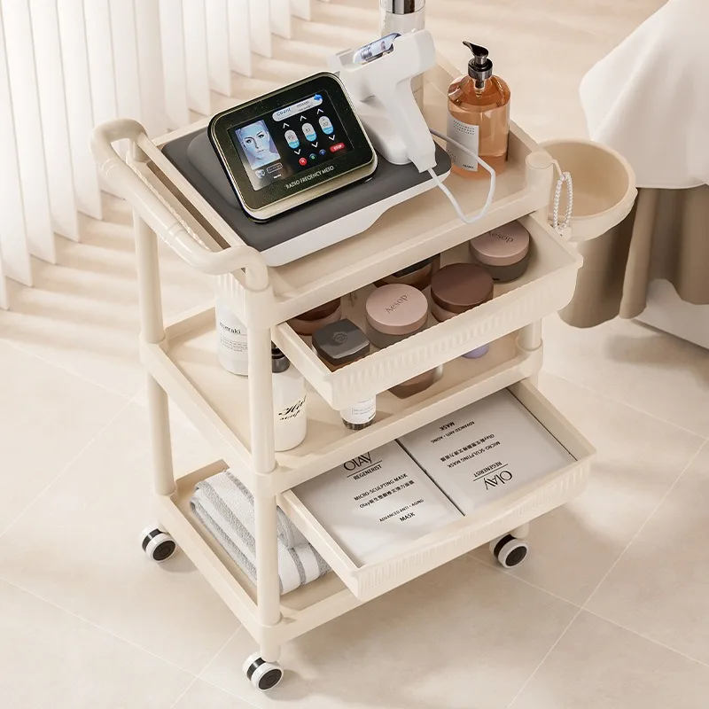 عربة تجميل فاخرة متعددة الاستخ - مراجعة Baby Nursery Trolley وسعره
