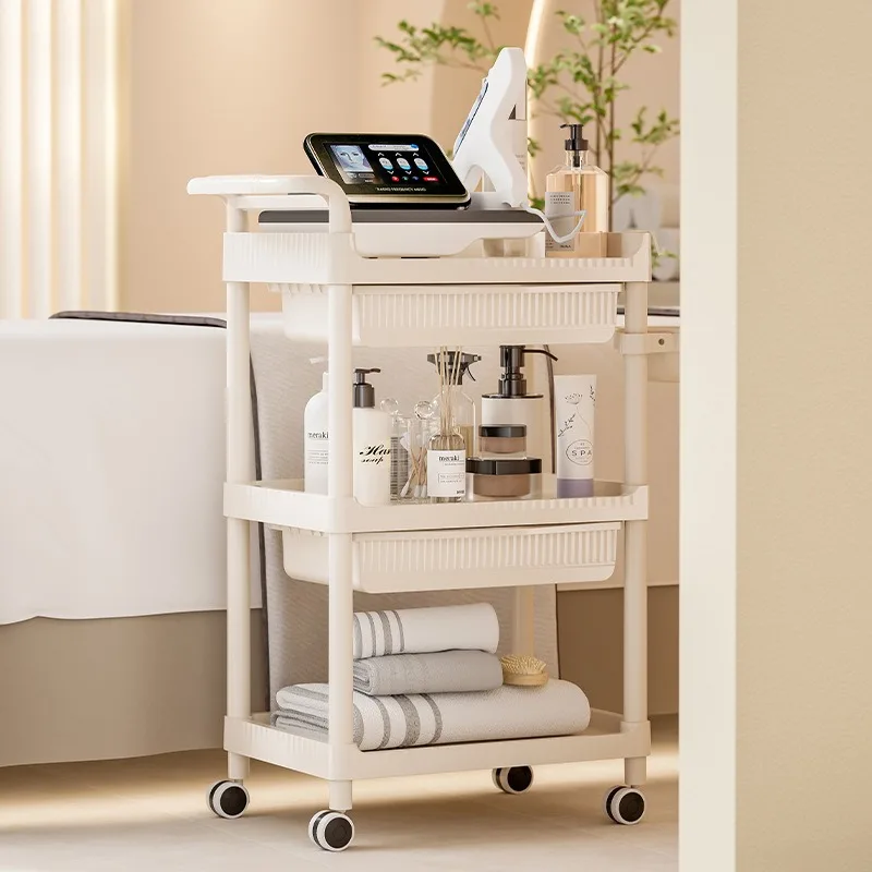 عربة تجميل فاخرة متعددة الاستخ - مراجعة Baby Nursery Trolley وسعره